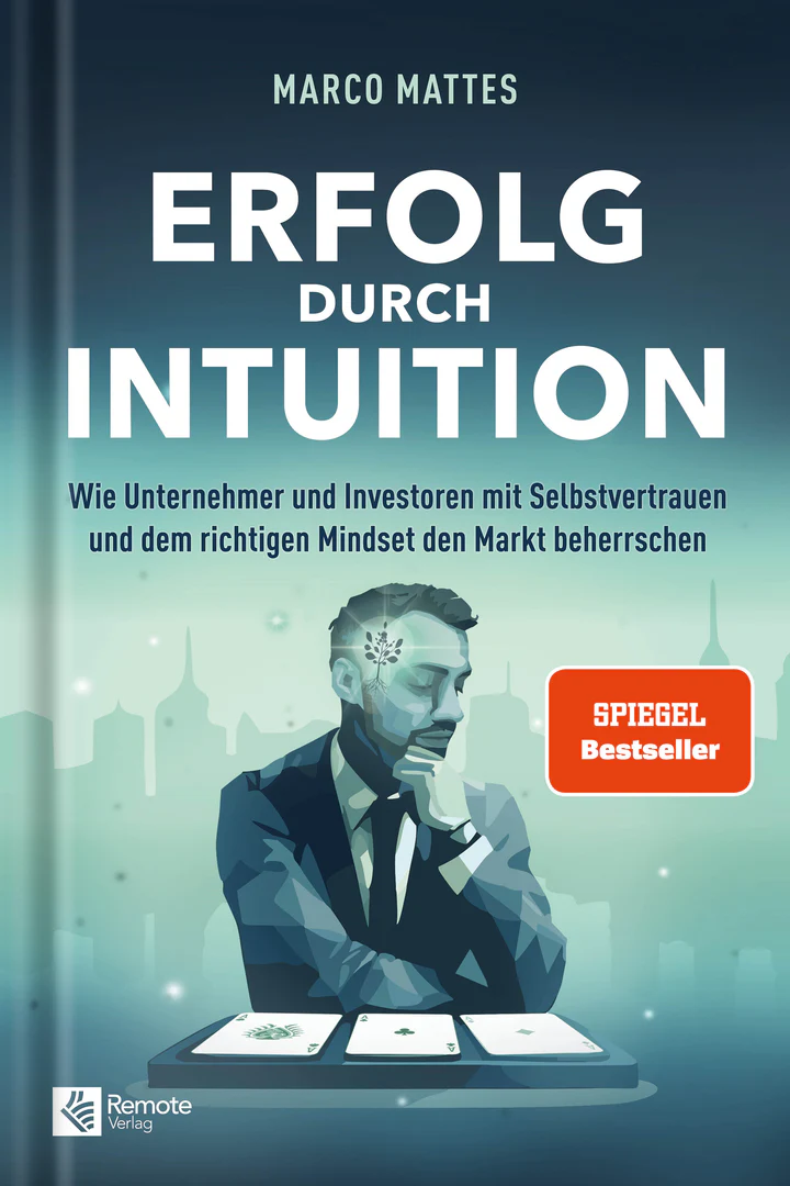 Buchcover: Marco Mattes Erfolg Durch Intuition (Remote Verlag)