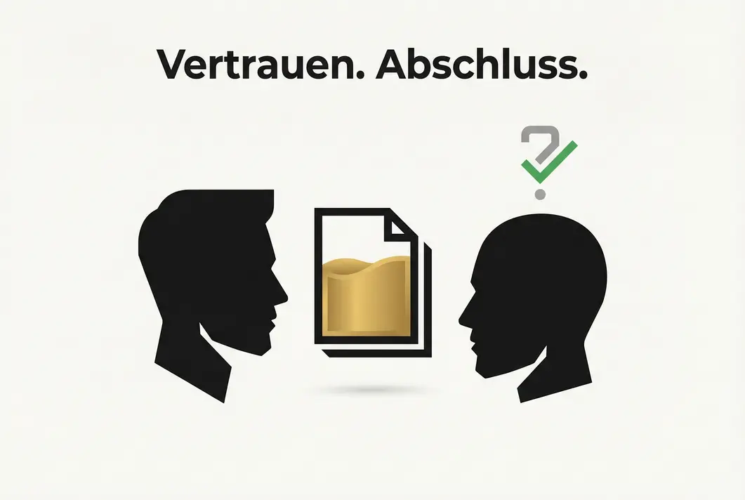 Das Buch im Sales Call Vertrauen und Einwandbehandlung (Personal Branding durch Buch)